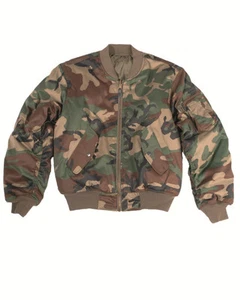 Bomberjacke woodland, Bomberjacke/US MA1® Fliegerjacke T/C -NUEVO- - Imagen 1 de 1
