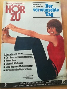 HÖR ZU / HEFT Nr.9 / 1967 Zeitschrift / Illustrierte /Nostalgie - Bild 1 von 2