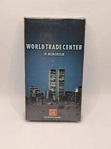 NEW SEALED VHS 2001- The History Channel: World Trade Center In Memoriam - Foto 1 di 4