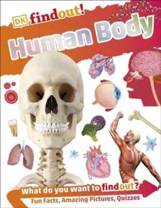 DK FINDOUT HUMAN BODY *NEW & SEALED* HEART LUNGS BODY BRAIN EYES RESOURCE BOOK - Picture 1 of 5