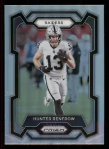2023 Panini Prizm Prizms Silver #175 Hunter Renfrow - Picture 1 of 2