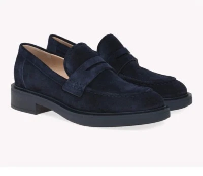 Mocasín de gamuza negro para mujer Gianvito Rossi Harris 36/5,5 nuevo sin usar Foto 1 de 4