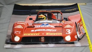 Vintage Fermin Velez 30x20 Autograph Photo 1995 Ferrari 333 SP IMSA Le Mans - Picture 1 of 3