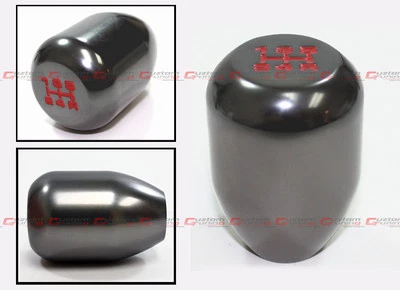 PARA SUBARU IMPREZA WRX STI BRZ LEGADO GUNMETAL 5 VELOCIDADES MANUAL TIPO R PERILLA DE CAMBIO Foto 1 de 2