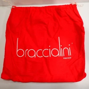 Braccialini Firenze Dust Cover Bag - Over Bag - Hessian Draw String - Picture 1 of 6