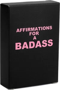 Badass Affirmation Cards - Daily Motivational and Inspirational Cards for Women - Picture 1 of 12