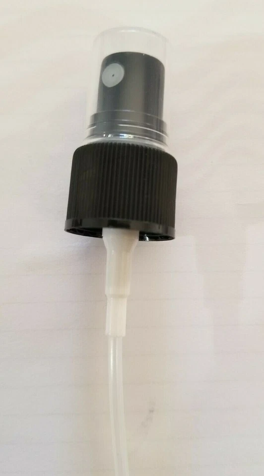 Spray plastic pump cap, fine mist,black wholesale 200 pieces,($0.35)size:20/410 - Image 1 of 1