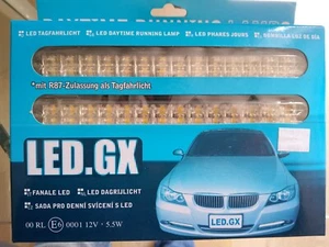 2x 28LED HIGH-POWER TAGFAHRLICHT zugelassen, keine Eintragung erforderlich    K6 - Picture 1 of 3