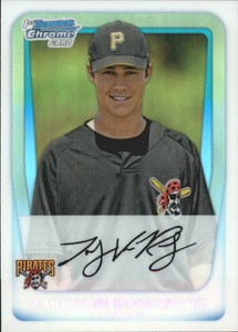 2011 (PIRATES) Bowman Chrome Prospects Refractors #BCP193 Zack Von Rosenberg/500