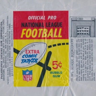 1966 Philadelphia Football Singles (1-198) PICK YOUR OWN (EX-Poor) - Image 1 of 2