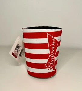 Portabevande Kolder lattina refrigeratori Budweiser patriottici/USA/Rosso/Bianco/Blu NUOVI - Foto 1 di 3