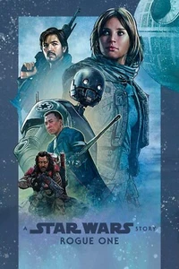 Rogue One A Star Wars Story Metal Poster Jyn Erso Cassian Andor 7x11 12x18 C14 - Picture 1 of 1