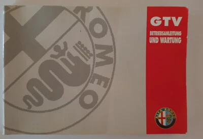 Alfa Romeo GTV 916 Betriebsanleitung-Handbuch CF2 - Bild 1 von 3