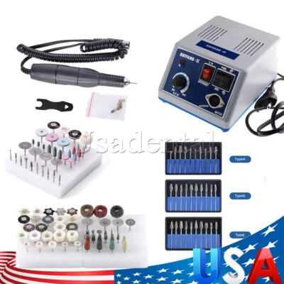Laboratorio Dental Marathon N3 Micro Motor Pulidora 35K RPM Pieza de Mano Pulidora Fresas Foto 1 de 4