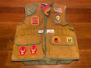 Vintage SafeTbak Jagd am besten mit Hirschpflastern und Beutel Sicherheitsrücken - Bild 1 von 19