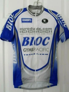 Vermarc Italian S/S Full Zip Bloc Euroduds Cycling Bike Jersey - Size Medium - Picture 1 of 3