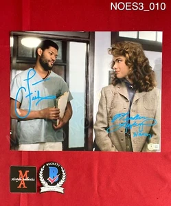 Laurence Fishburne and Heather Langenkamp signed 11x14 photo Elm Street Beckett - Picture 1 of 2