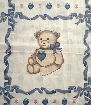 Juguetes de retazos Springs Industries cintas azules tela de algodón rosa para guardería por #6 Foto 1 de 4