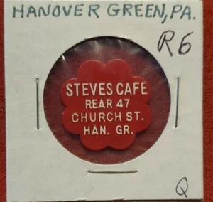 Steves Cafe Hannover grün PA gut für 10c In Trade Token♤GFT1041♡R6 - Bild 1 von 2