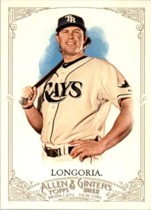 Topps Allen & Ginter #230 2012 Evan Longoria Tampa Bay Rays *+* - Imagen 1 de 2