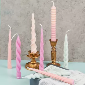 Stampo candela palo lungo pilastro silicone candela fai da te forniture stampo candela Stati Uniti - Foto 1 di 24