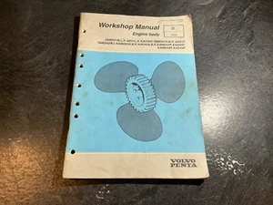 Volvo Penta 31, 32, 41, 42, 43, 44 Series Marine Diesel Engine Workshop Manual - Picture 1 of 13