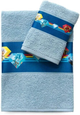 Set Asciugamani GORMITI  1+1 Asciugamano Viso+ Ospite in Spugna Cotone - Immagine 1 di 2