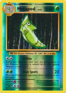 Pokemon - Metapod - 4/108 (Reverse Foil) - XY Evolutions - Uncommon - Near Mint - Bild 1 von 1