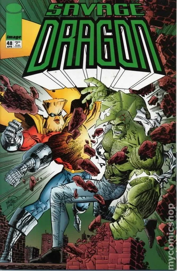 Savage Dragon #48 VF 1998 Stock Image - Image 1 of 1