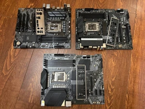 (PART/REPAIR) 3 X  GIGABYTE B660 DS3H AC MSI PRO Z690-A / Z490-A PR0 Motherboard - Picture 1 of 1