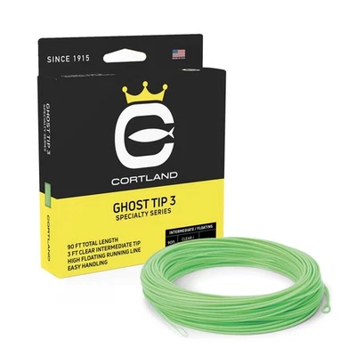 Cortland Ghost Tip 5 Fly Line WF8I / F transparente / verde menta Foto 1 de 2
