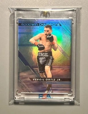 VERGIL ORTIZ JR  💎“RARE” ✨ROOKIE✨ CARD! #71/75  “OCEAN” PLATINUM REFRACTOR - Image 1 of 2