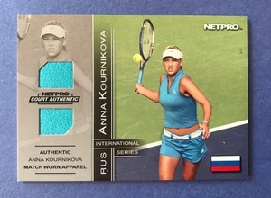 2003 NetPro International Series Apparel Anna Kournikova #10D Rookie RC - Foto 1 di 14