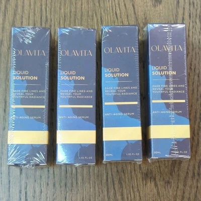 Olavita flüssige Lösung Anti-Aging Serum 30 ml 1,01 oz Menge 4 Pack Brandneu - Bild 1 von 4