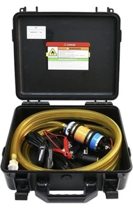 12V externe Inline Kraftstoff Transfer Pumpe Set 100GPH High Flow für Boot, Wohnmobil, Autos - Bild 1 von 9