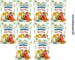 The Natural Confectionary Co. Dino Mix, Assorted Fruit Gummies 130 g (Pack of 10 - Picture 1 of 7