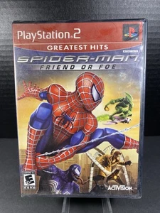 Spider Man Friend or Foe Sony PlayStation 2 PS2 BRAND NEW FACTORY SEALED Mint!!! - Picture 1 of 5