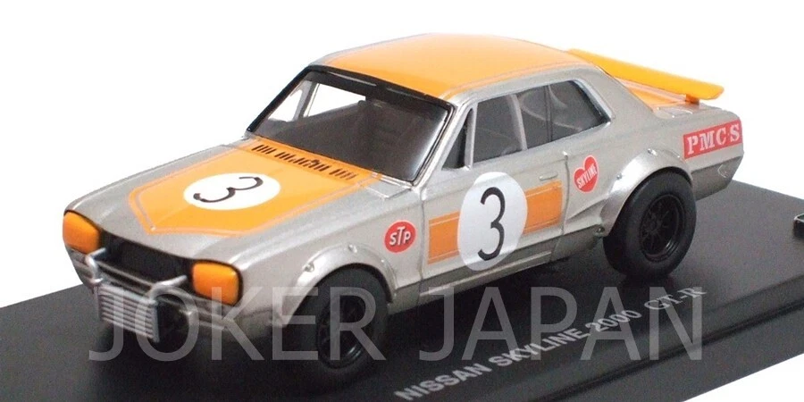 Kyosho Originale 1/43 Nissan Skyline 2000 GT-R 1971 JapanGP (No.3) Grigio... - Immagine 1 di 1