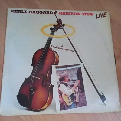 Merle Haggard - Rainbow Stew Live at Anaheim Stadium - Vinyl Record LP Album - Image 1 of 4