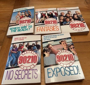 Beverly Hills, 90210 5 Books Exposed, No Secrets, Fantasies, Which Way Beach - Picture 1 of 18