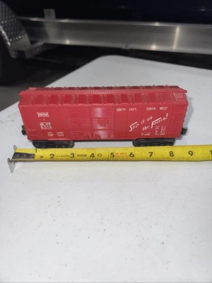 Lionel Train Vintage Postwar 6014 Box Car Ship It On The Frisco 1956-58 O-Gauge - Image 1 of 3
