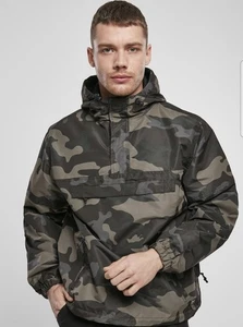 Camouflage Herren Jacke Brandit XL Army Military Regenjacke Schlupfjacke Neu - Bild 1 von 4