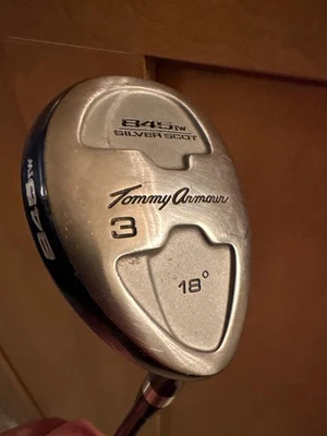Tommy Armour 845IW Silver Scot 18* 3 Hybrid Regular Flex Graphite Shaft ~40.5” - Image 1 of 4