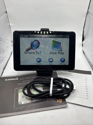 Garmin Nüvi 3590 LM GPS 5" Portable Bluetooth Vehicle Navigator Tested - Image 1 of 4