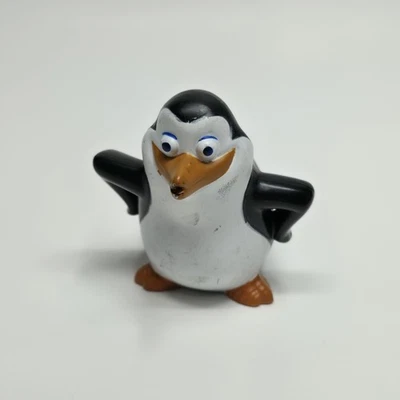 Penguins of Madagascar McDonald's Toy Penguin Figure Figurine Cake Topper 90-2 - Image 1 of 4