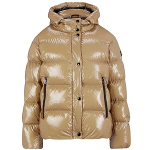 BOGNER EVELIA 36337001 Piumino Caramello Lucido Imbottito Giacca Trapuntata Cappuccio 8 - Foto 1 di 18