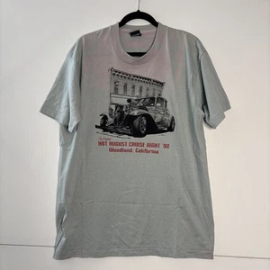 1992 Woodland Street Cruisers Hot August Cruise Night Single Stitch XL Shirt - Bild 1 von 7