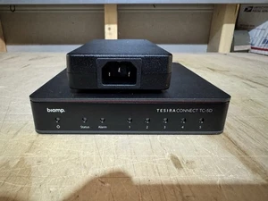 Biamp Tesira CONNECT TC-5D AVB PoE+ Netzwerk Expander Dante 5-Port Switch - Bild 1 von 3