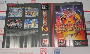 Original Neo Geo AES SENGOKU 2 INSERT ONLY! Read Listing! - Picture 1 of 7
