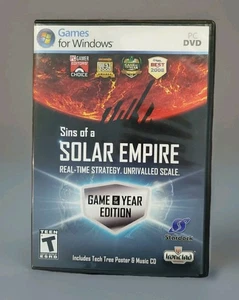 Sins of a Solar Empire Game of the Year Edition PC Windows Game 2009 Rated T VGC - Picture 1 of 9